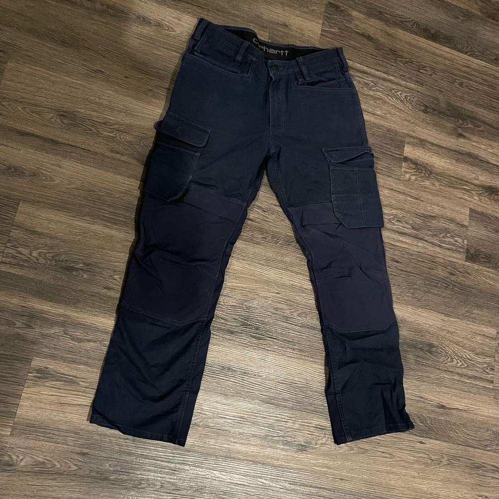 Carhartt Navy Blue Cargo Pants
